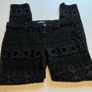 Boom Boom Jeans Women's Black Jegging Size XL Pull on